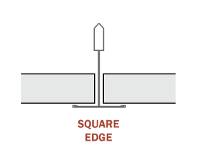 Diagram of Square Edge Ceiling Panel