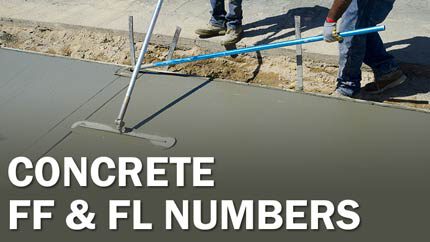 FF and FL Numbers - Floor Flatness and Levelness
