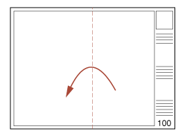 Step 1: Fold a Large Format Drawing