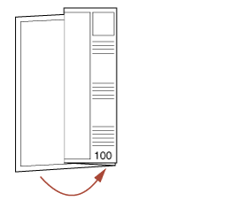 Step 3: Fold a Large Format Drawing