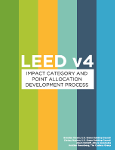 Image of LEED v4 Impact Category and Point Allocation Process Overview