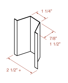 Diagram of Hat Channel / Furring