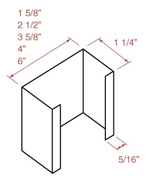 Diagram of Standard Metal Stud Sizes
