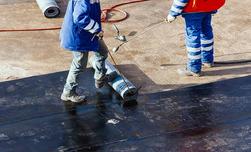 Photo of Torch Applied Modified Bitumen Roofing Roll