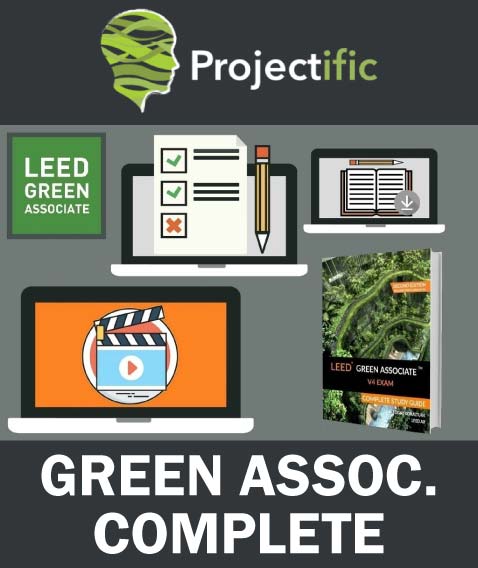 Image of Projectific LEED Green Associate v4 Complete Exam Prep