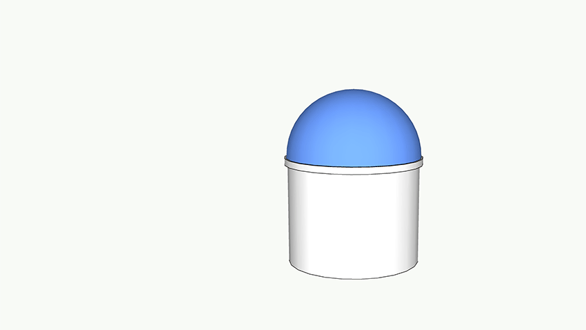 Graphic of a Domed Roof