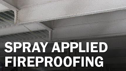 Spray Applied Fireproofing (SFRM)
