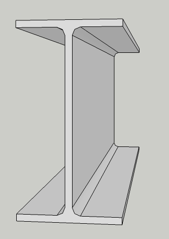 Graphic of a Steel Bearing Pile