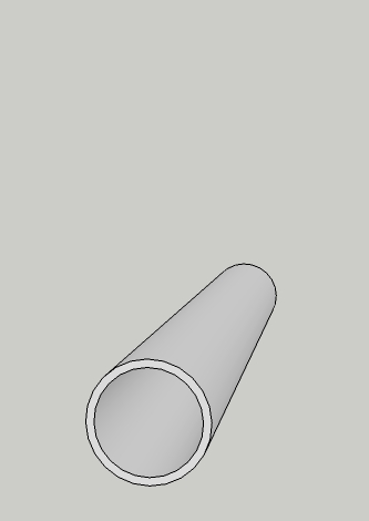 Graphic of a Steel Pipe