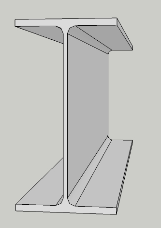 Graphic of a Steel Wide Flange