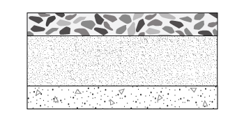 Graphic section of Bonded Terrazzo