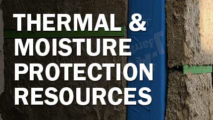 Thermal & Moisture Protection Industry Resources