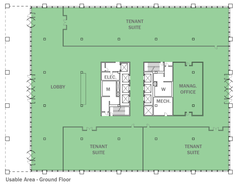 Usable Area - Ground Floor