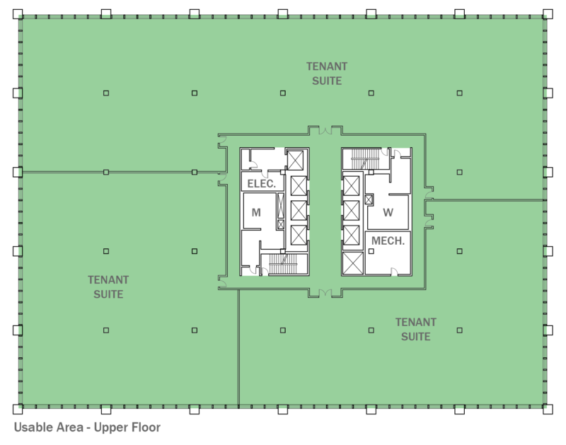 Usable Area - Upper Floor