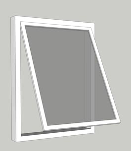 Diagram of an Awning Window