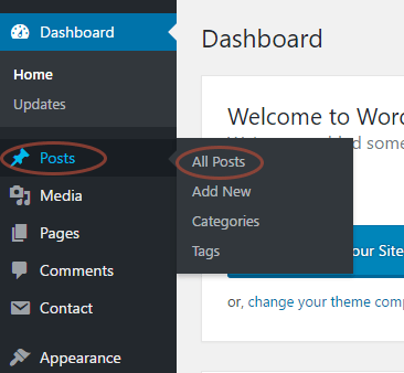 Image of WordPress Add Categories