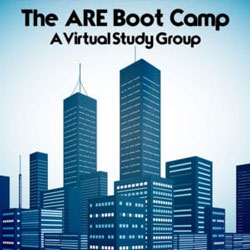 The ARE Bootcamp Logo